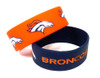 Denver Broncos Wide Wristbands (2 Pack)