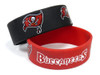 Tampa Bay Buccaneers Wide Wristbands (2 Pack)
