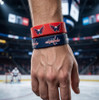 Washington Capitals Wide Wristbands (2 Pack)