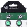 Dallas Stars Wide Wristbands (2 Pack)