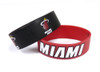 Miami Heat Wide Wristbands (2 Pack)