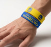 Golden State Warriors Wide Wristbands (2 Pack)