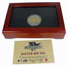 2013 Boston Red Sox Gold Coin In Wooden Display Case - Limited 2,013