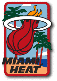 Miami Heat Luggage Bag Tag