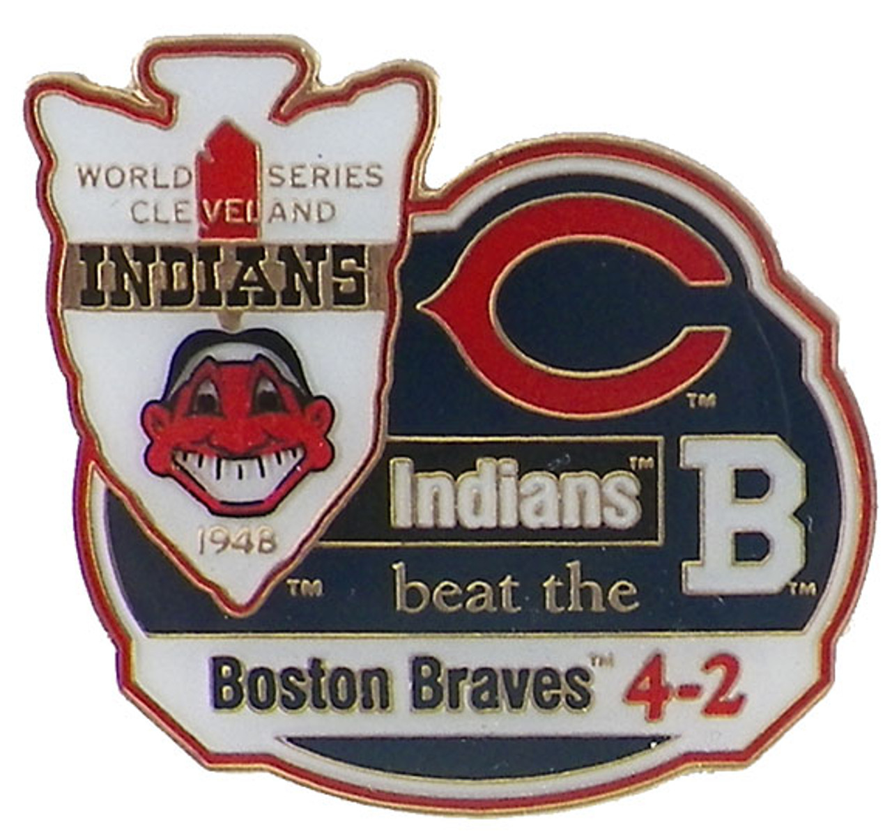 Milwaukee Braves - 1957 World Series Champions Pin