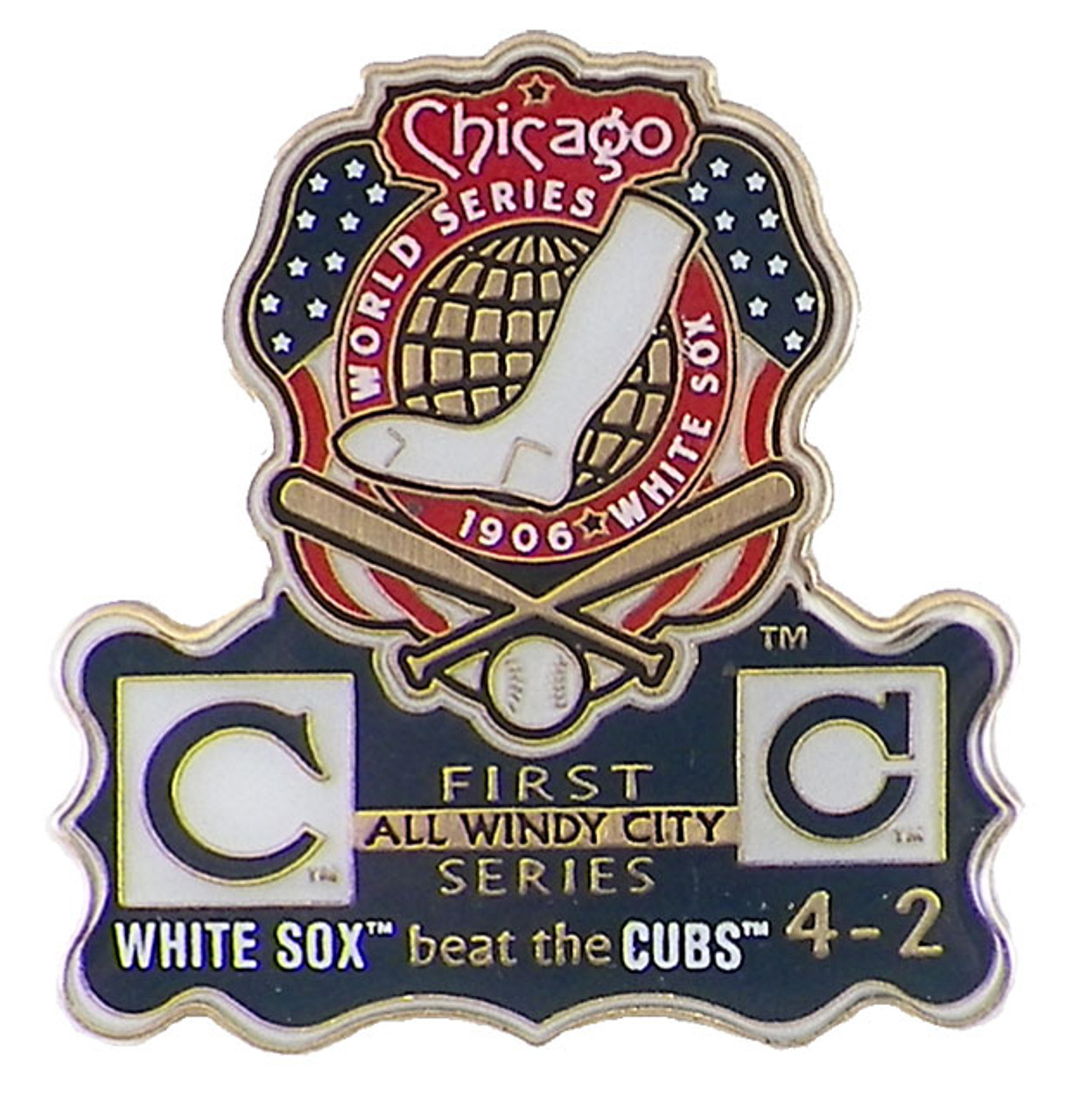 1917 Chicago White Sox MLB World Series Championship Jersey Patch