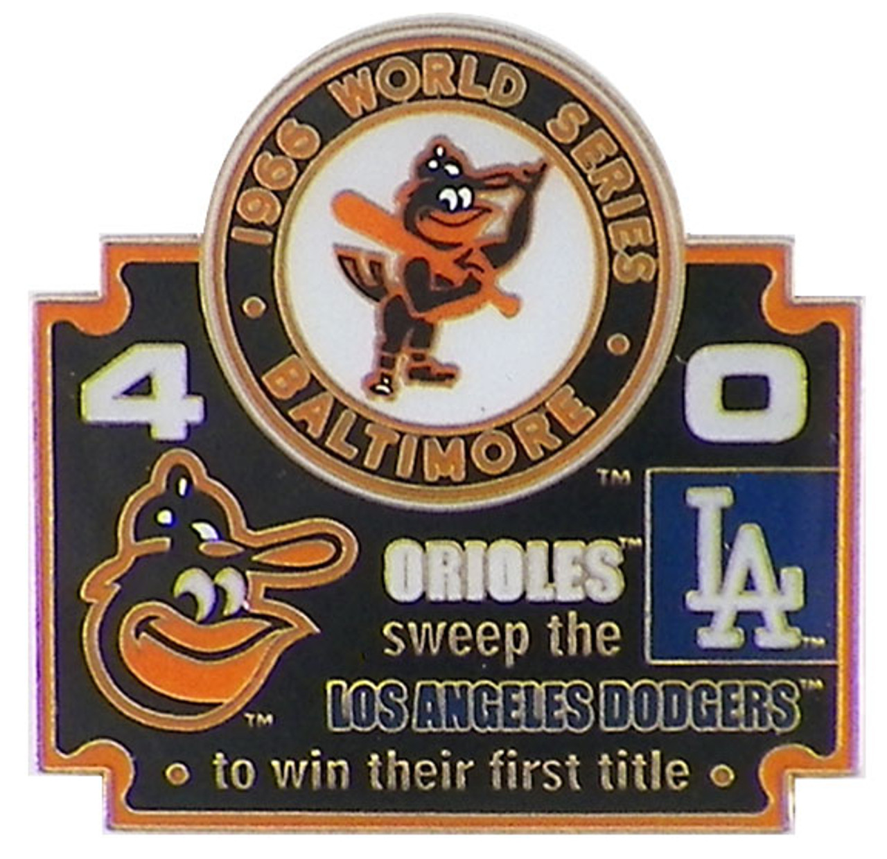 Los Angeles Dodgers 2020 World Series Pin