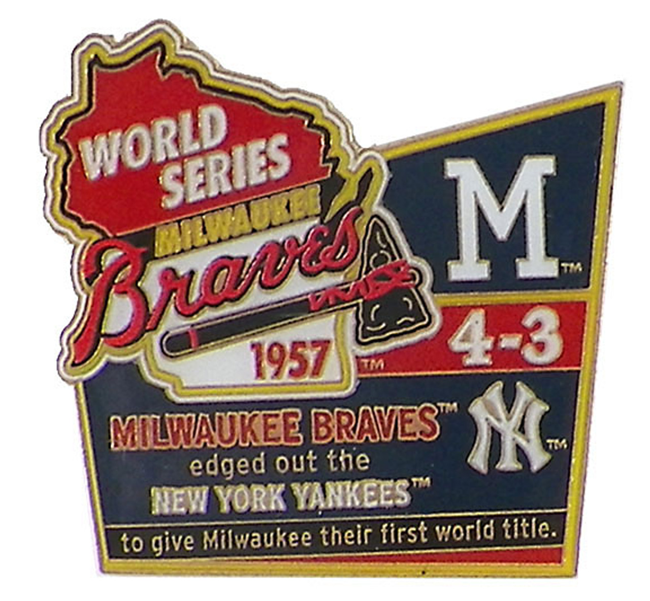 1957 Milwaukee Braves World Championship Ring Presented to