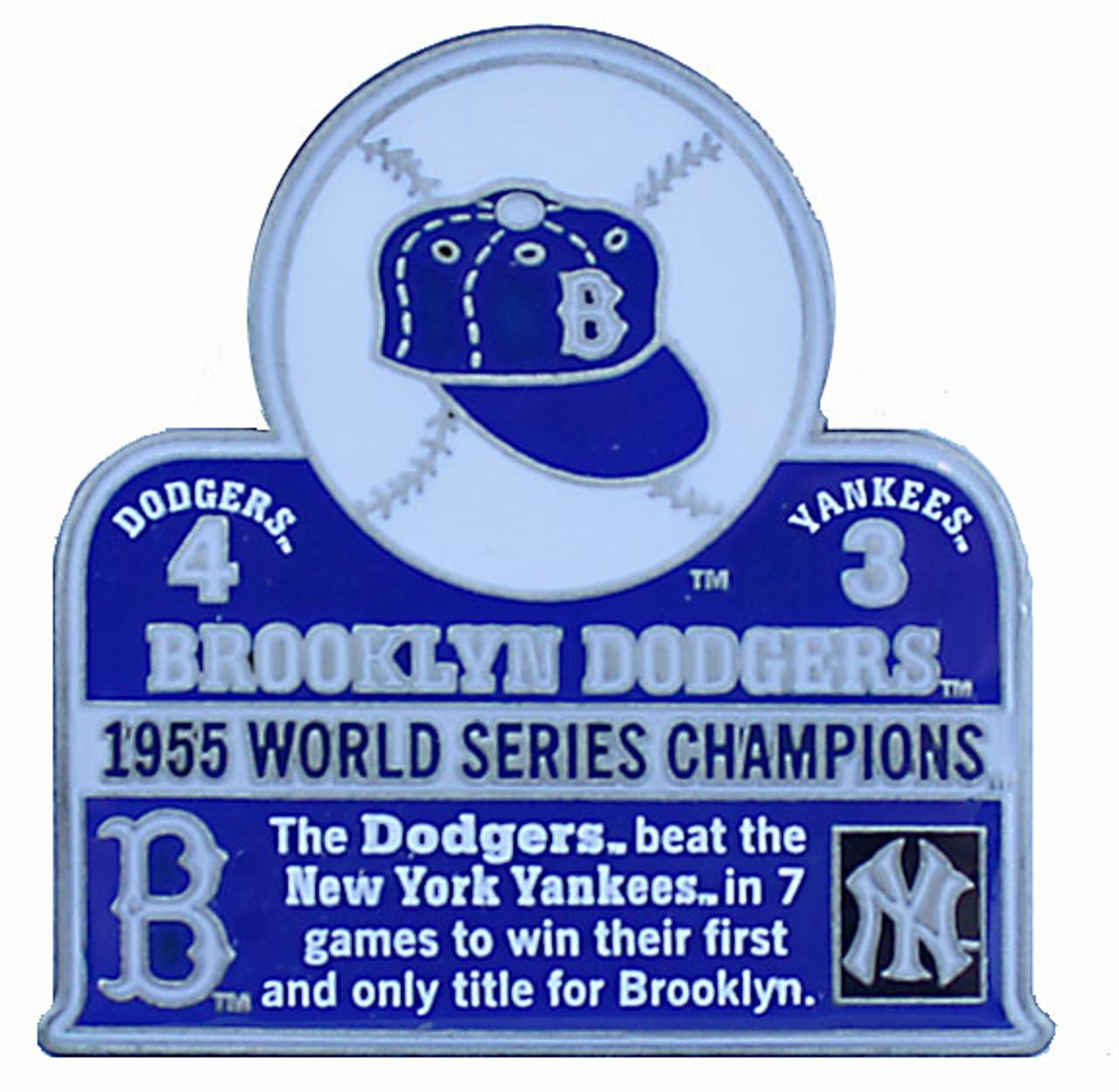 Brooklyn Dodgers 1955 Logo  Los angeles dodgers, Dodgers, Dodgers baseball