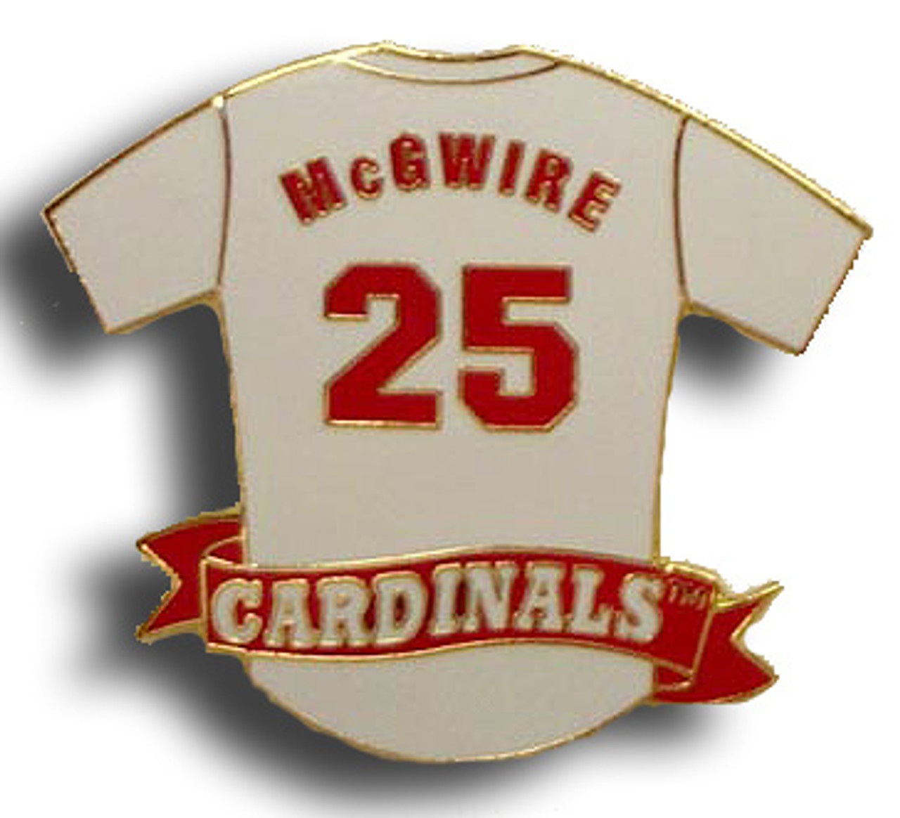 Vintage St Louis Cardinals Mark Mcgwire 25 Jersey MLB 