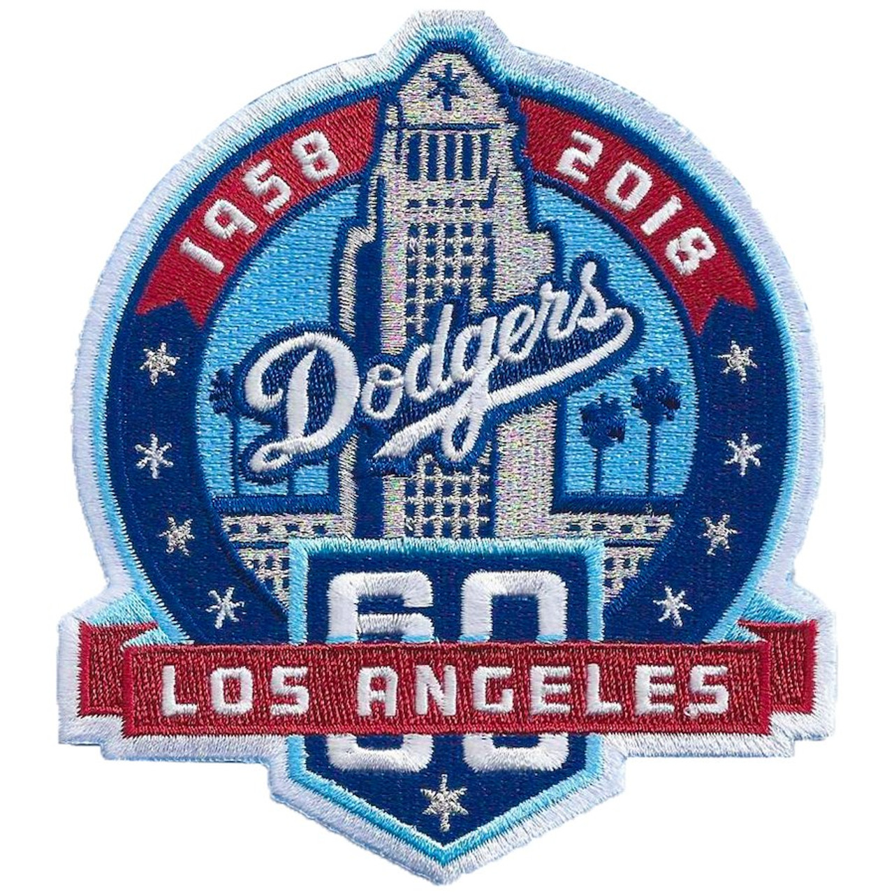 LOS ANGELES DODGERS 60TH ANNIVERSARY VEGAS GOLD COLLECTION NEW