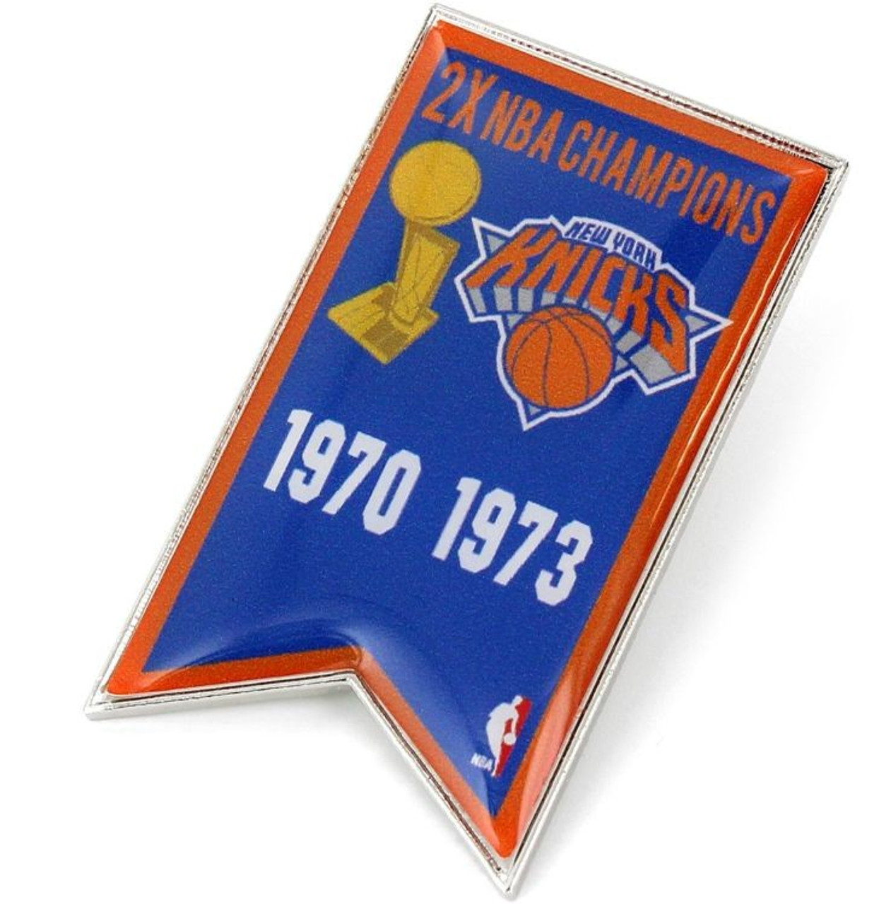 New York Knicks 2-Time NBA Champions Pin