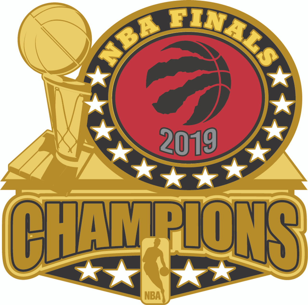 Toronto Raptors 2019 NBA Champions Pin - Limited 1,000