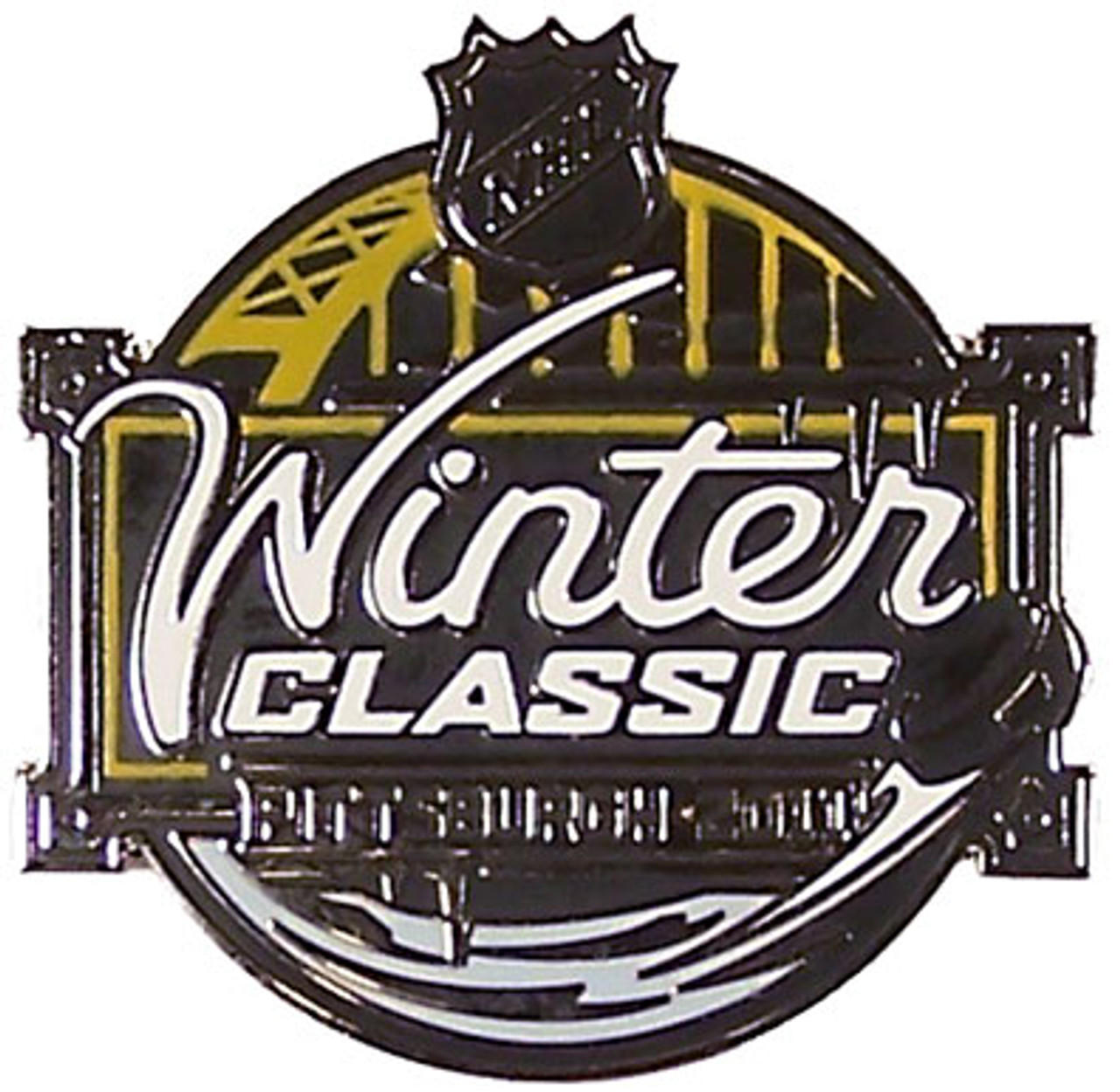 2011 Nhl Winter Classic Logo Pin