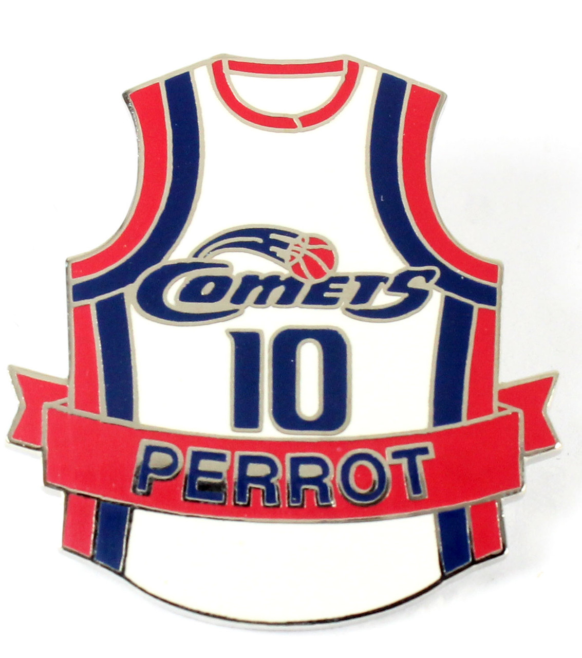 Comets White Hockey Jersey