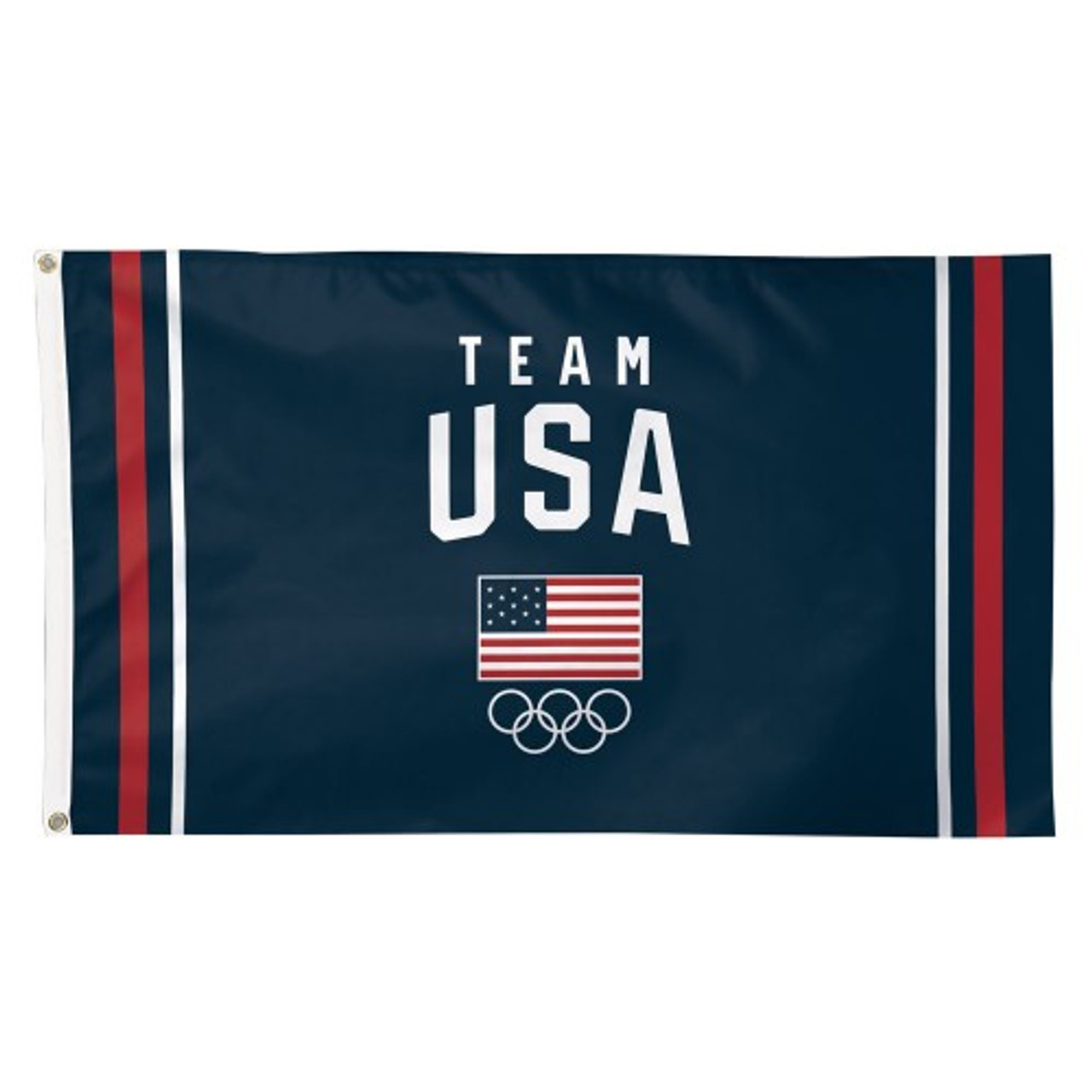 Tokyo Olympics Team Usa Logo Flag 3 X5