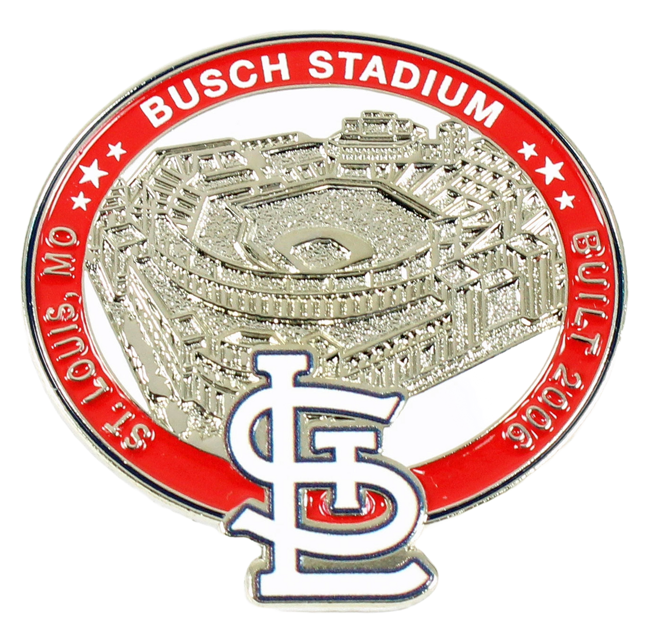 St. Louis Cardinals Busch Stadium Pin - St. Louis, MO / Built 2006