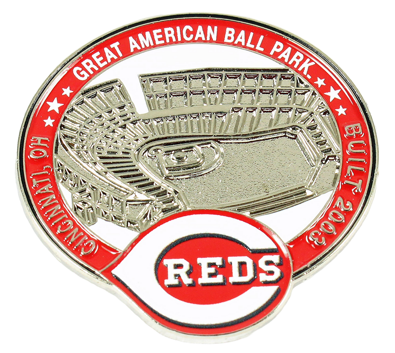 Cincinnati Reds Great American Ball Park Pin Cincinnati, OH