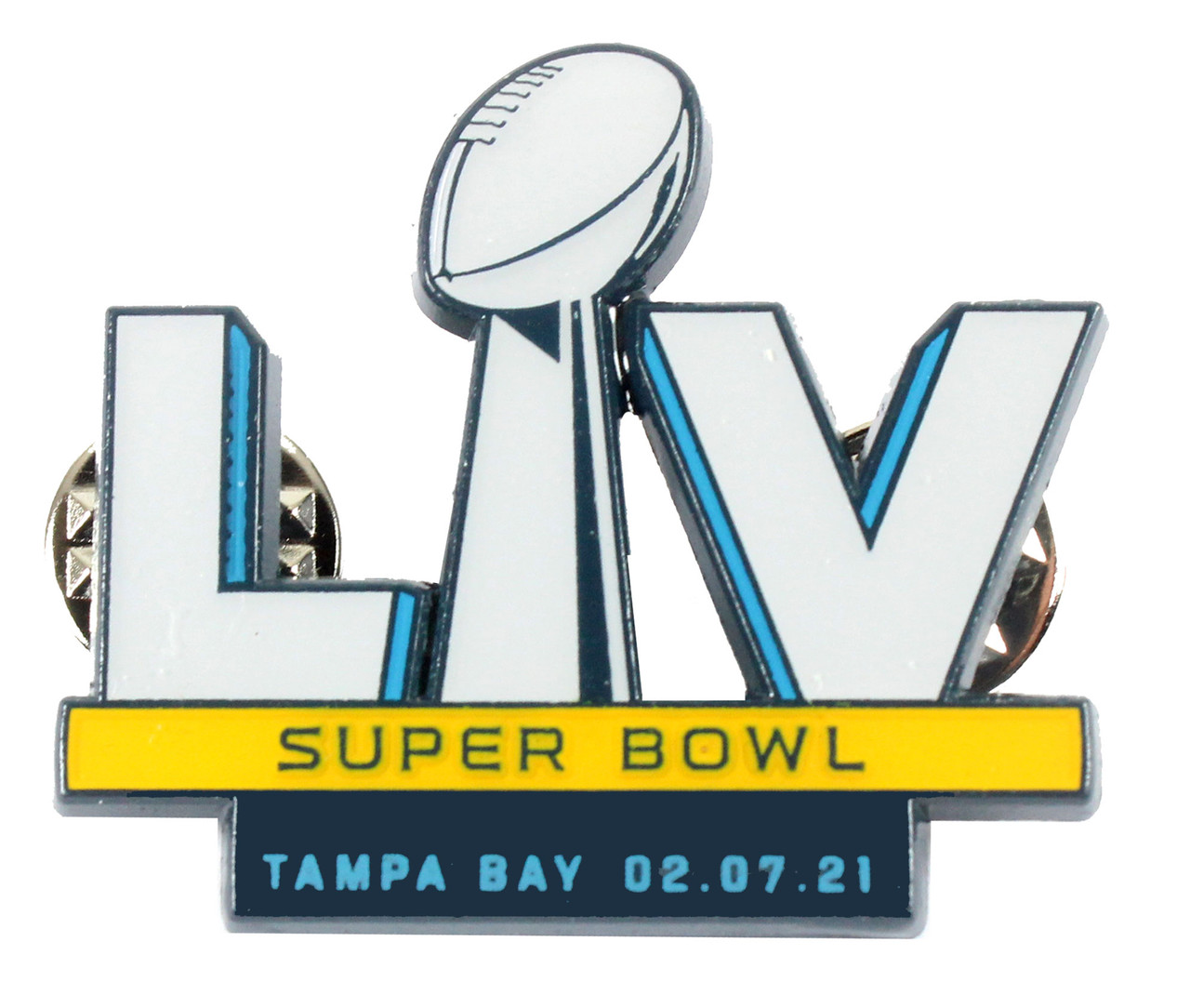 Super Bowl LV (55) Logo Pin w/ Date