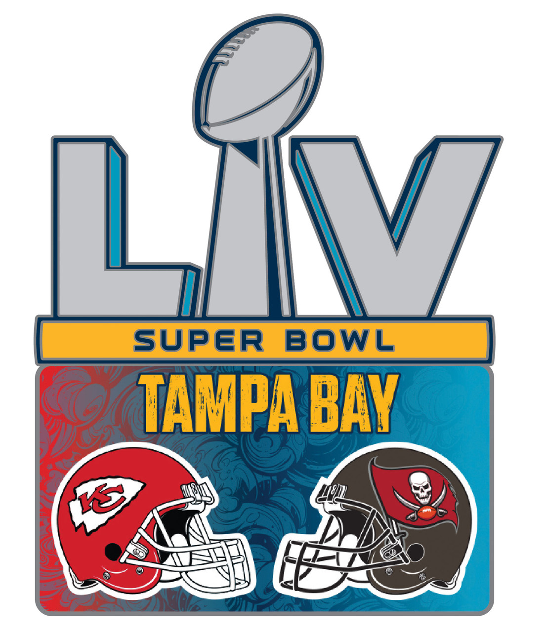 Tampa Bay Buccaneers Super Bowl LV (55) Champions Pin