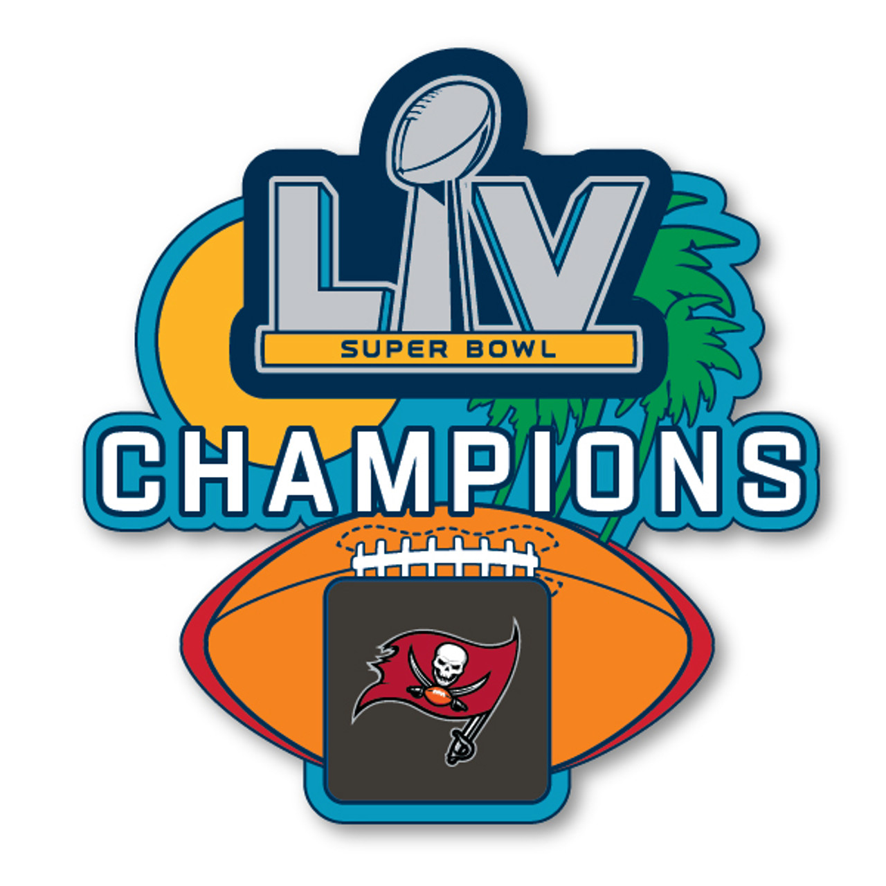 Zippo Tampa Bay Buccaneers Super Bowl LV Champions Lighter
