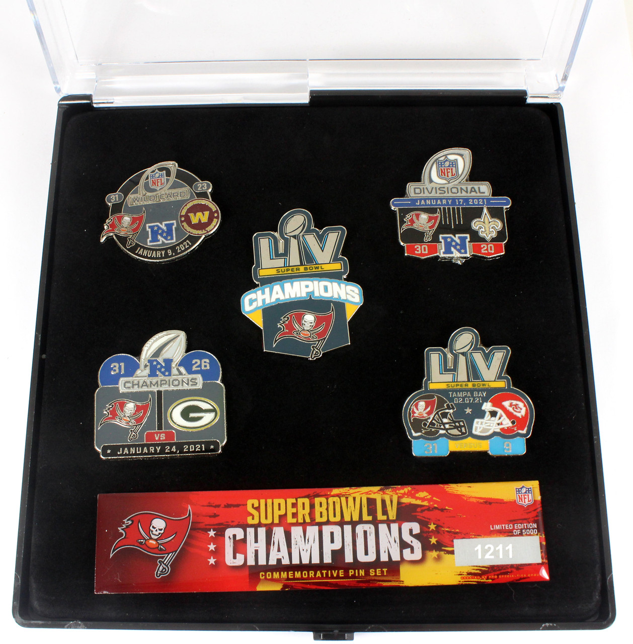 Los Angeles Rams Super Bowl LVI (56) Champs Pin - w/ Score