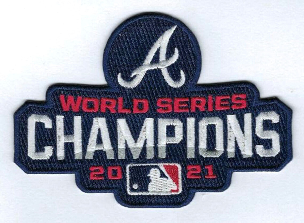 Atlanta Braves Multi-Signed 14 x 20 2021 World Series Champions A Logo Minimalist Print by S. Preston - Limited Edition of 21