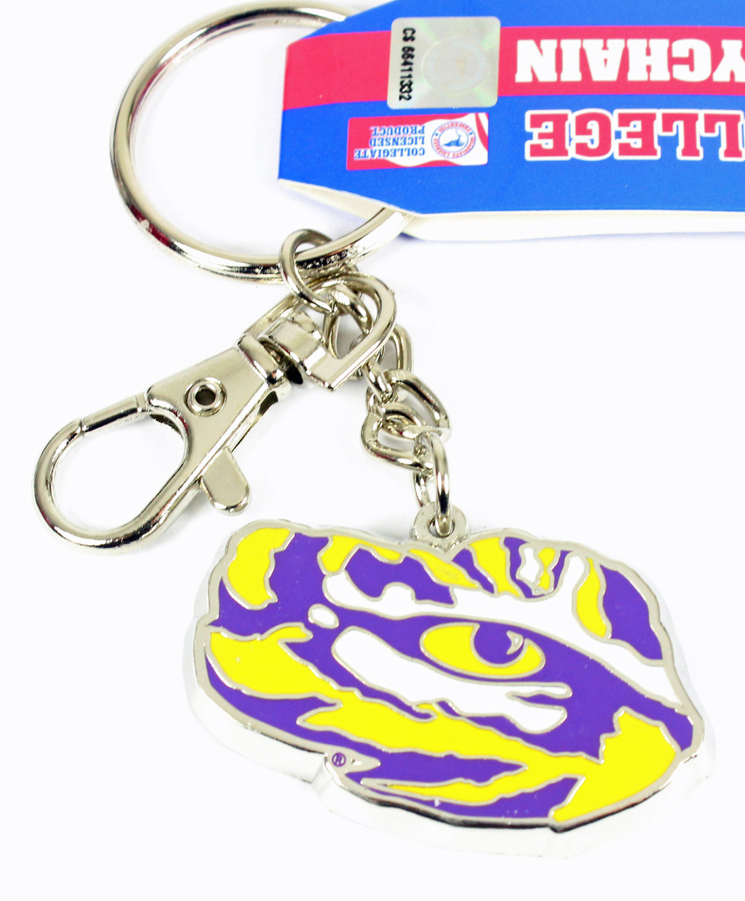 Aminco LSU Tigers Heavyweight Keychain