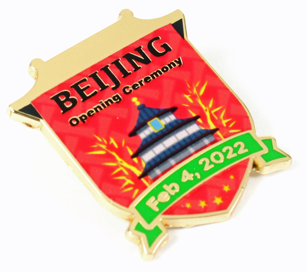 Beijing 2022 Olympics Team USA Panda Mascot Pin