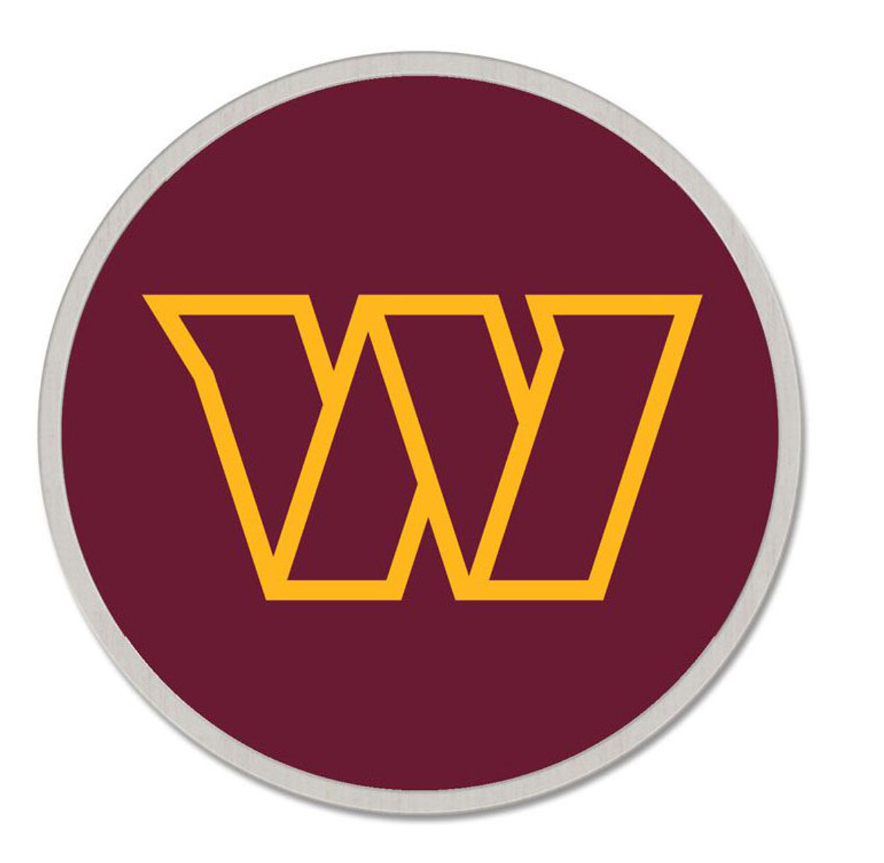 Washington Commanders Round Logo Pin