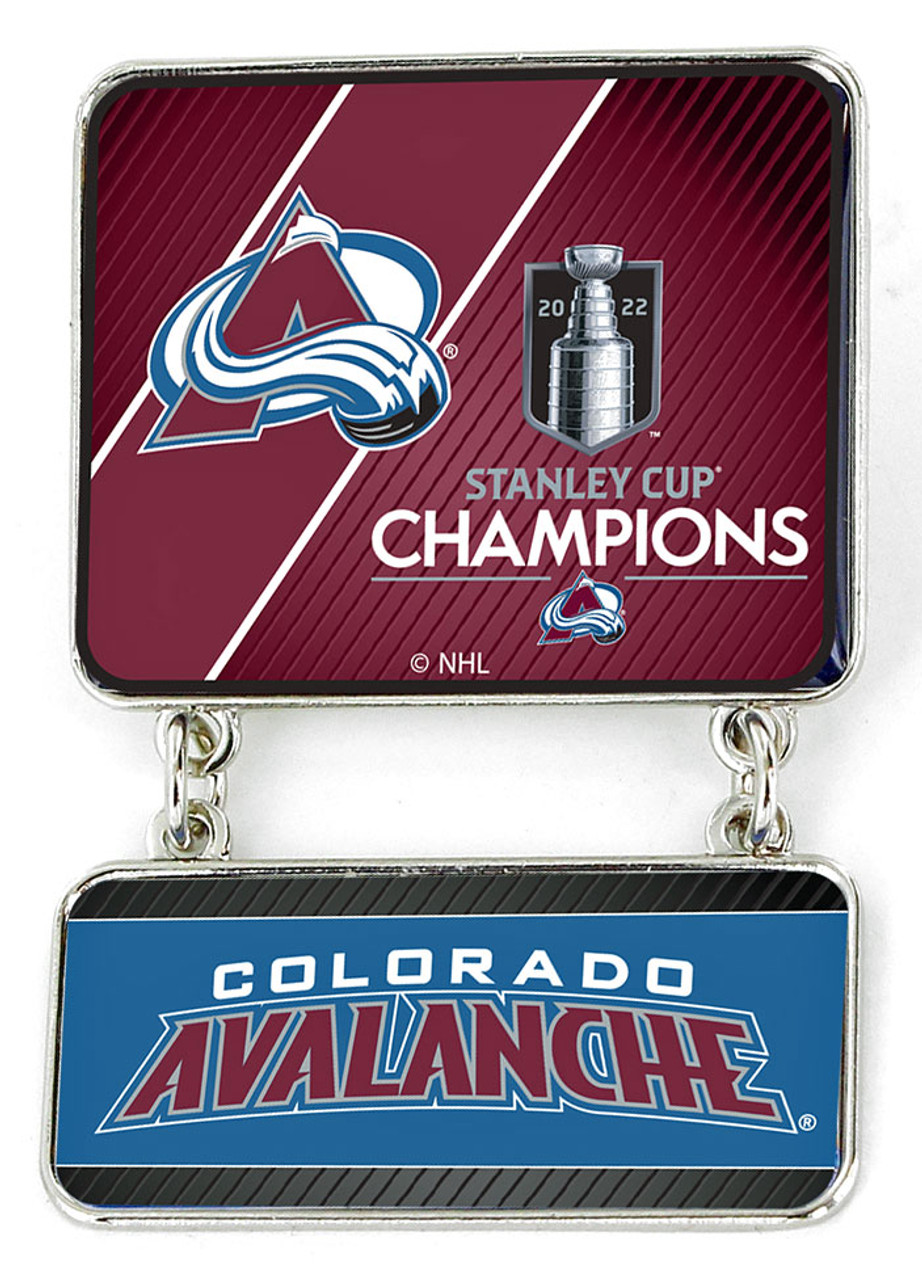 Colorado Avalanche 2-Time Stanley Cup Champs Pin