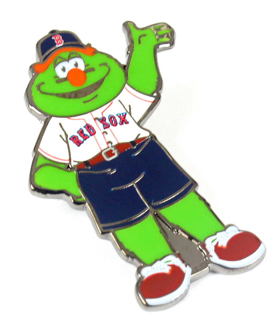 Wally the Green Monster, Boston Red Sox mascot, MLB, red stone