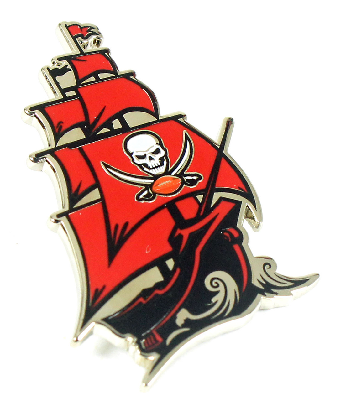 Buccaneers LV Champions Historic Metal Pin Hat Lapel Logo 