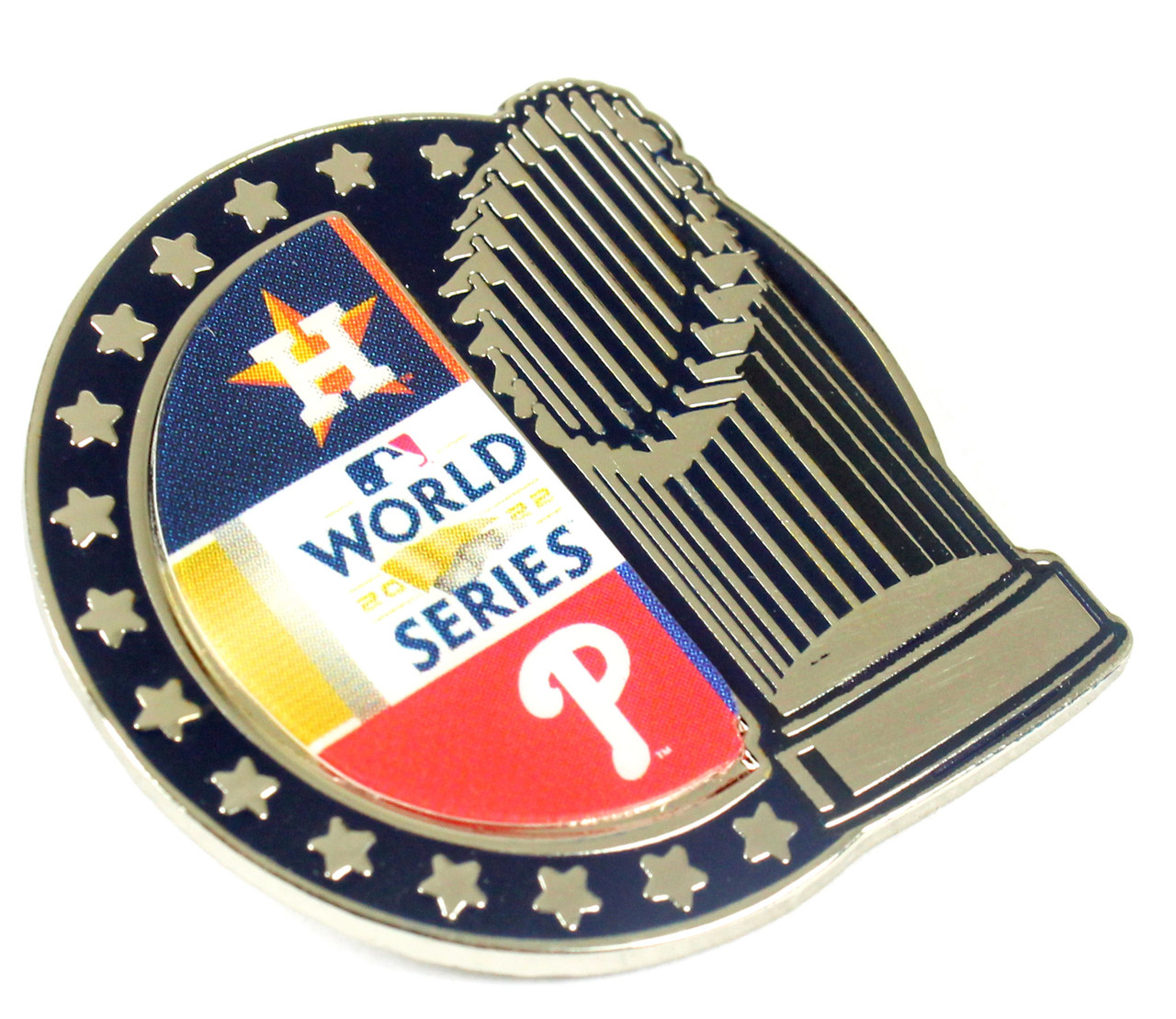 2022 WORLD SERIES Baseball JERSEY PATCH MLB OFFICIALLY LICENSED Phillies  Astros
