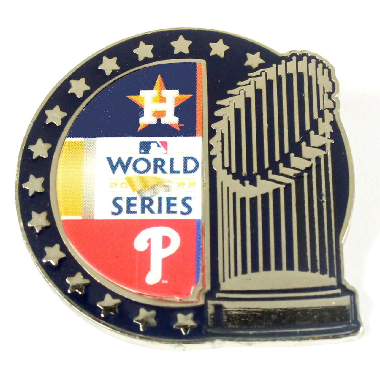 Houston Astros vs. Philadelphia Phillies WinCraft 2022 World Series Matchup  Collector Pin