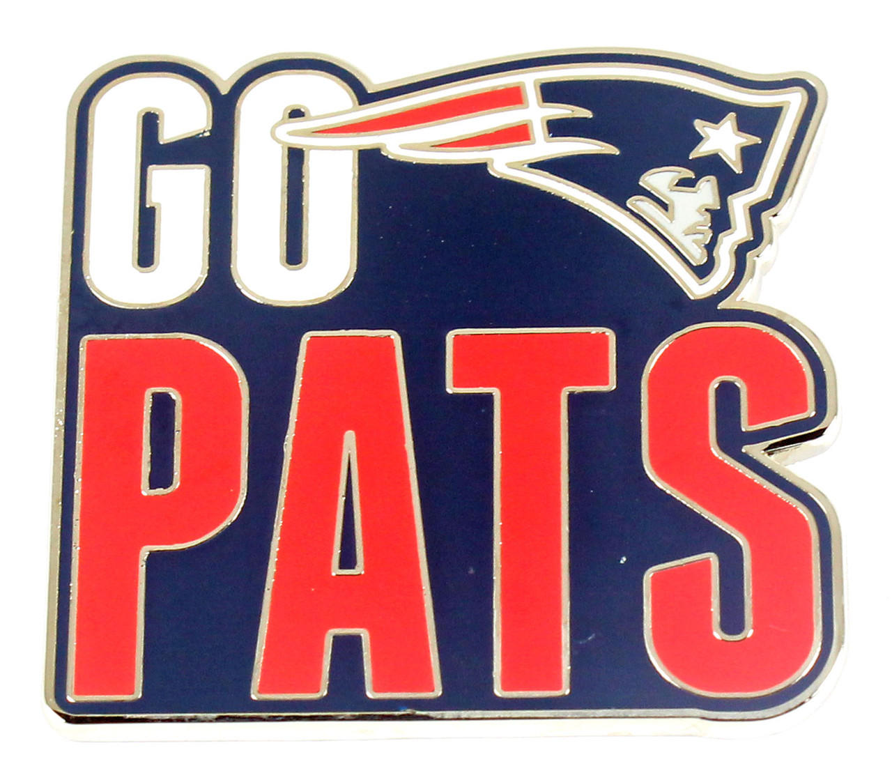 New England Patriots Slogan Pin New England Patriots Slogan Pin