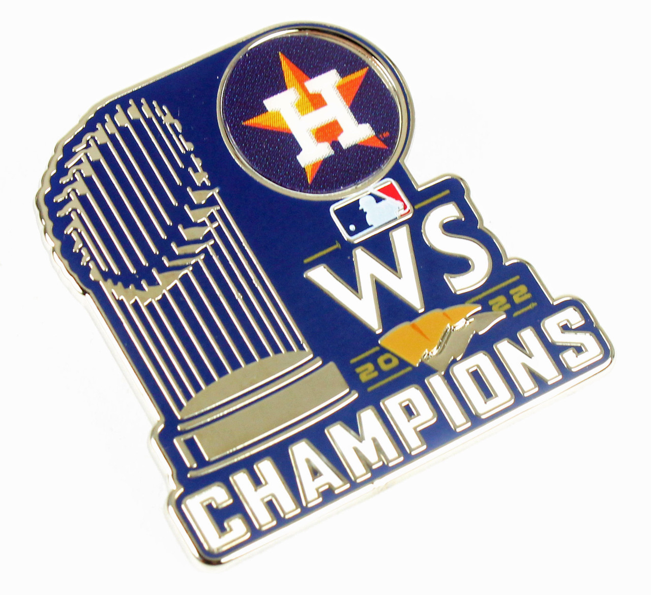 HOUSTON ASTROS 2022 WORLD SERIES CHAMPIONS JERSEY STYLE PATCH MLB SHIPS  11/15/22