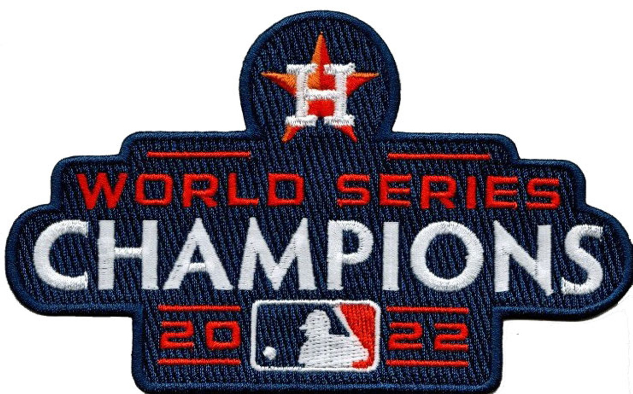 2022 MLB World Series Champions Houston Astros Lapel Pin – Patch