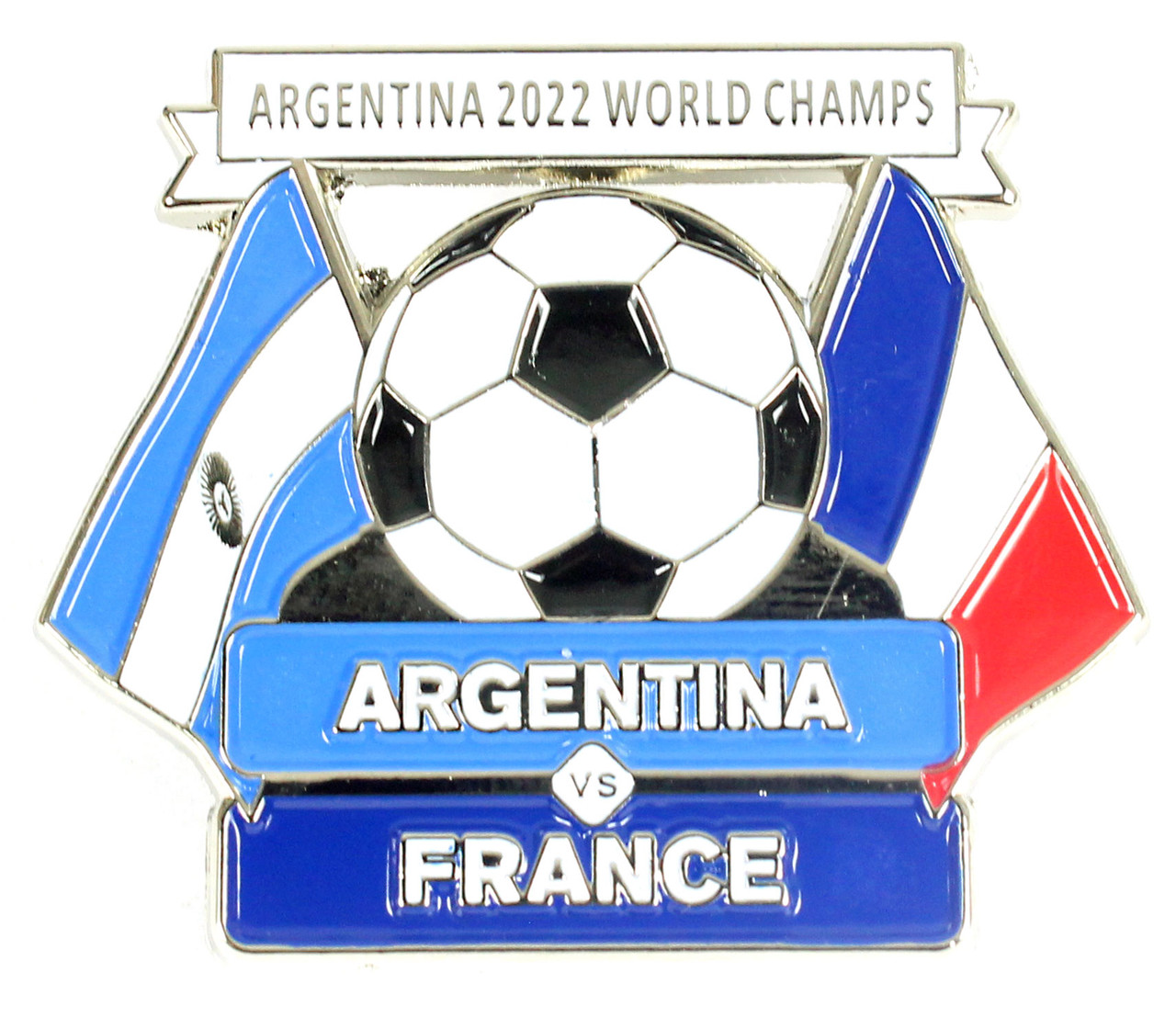Argentina 2022 World Cup Champions Pin - Argentina vs. France