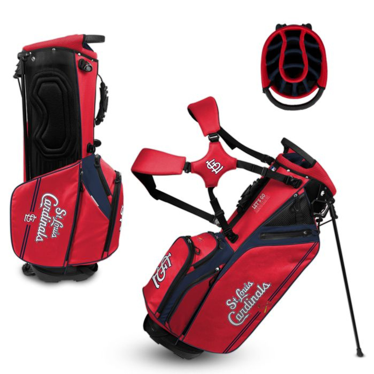 St Louis Cardinals 2 Piece Set Luggage and Backpack