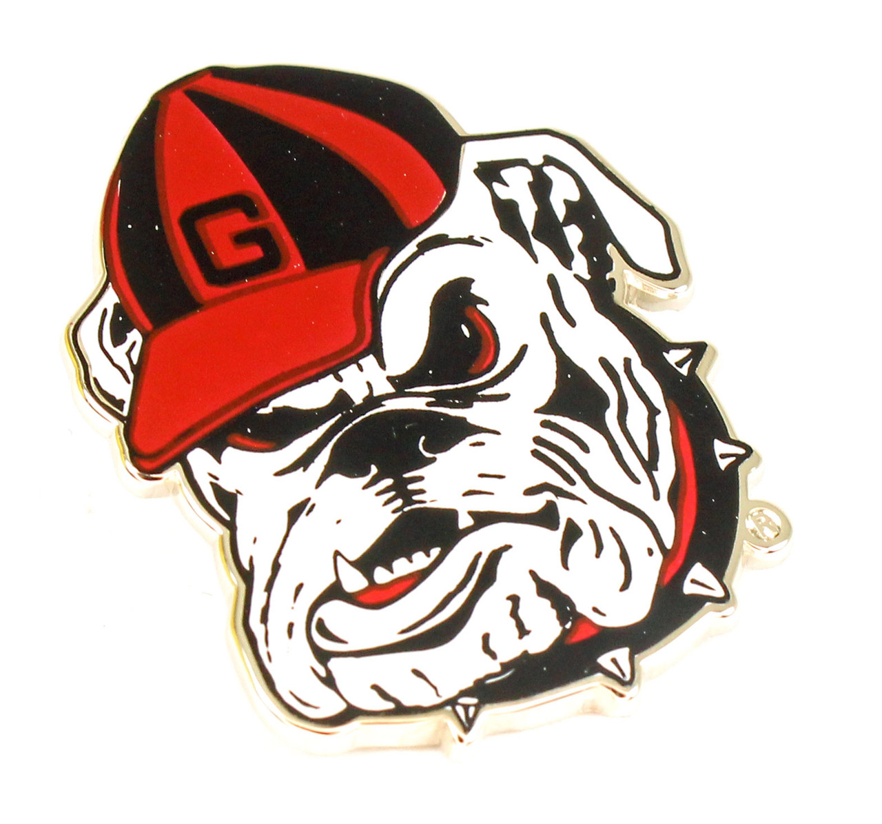 Mascot Georgia Bulldog and Atlanta Braves 2021 Champions Georgia