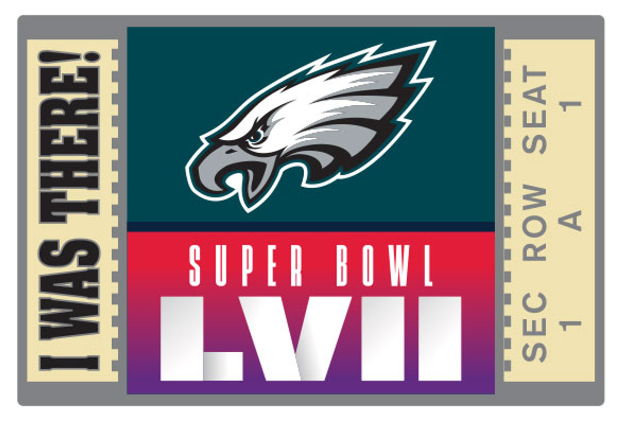 Philadelphia Eagles 2022 Super Bowl I Was There Pin