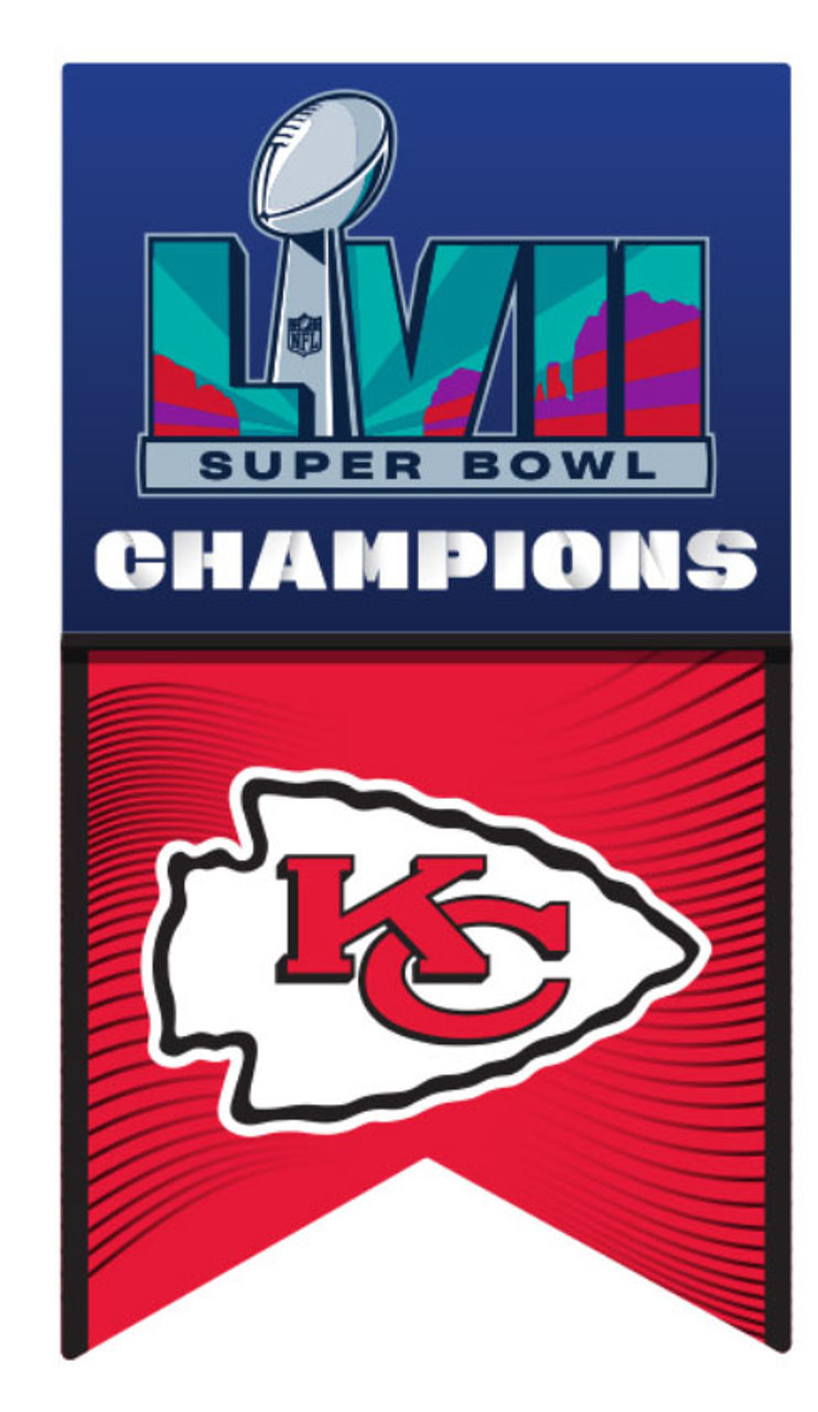 Kansas City Chiefs Super Bowl LVII (57) Champs Ring Pin - w/ 10 Rhinestones