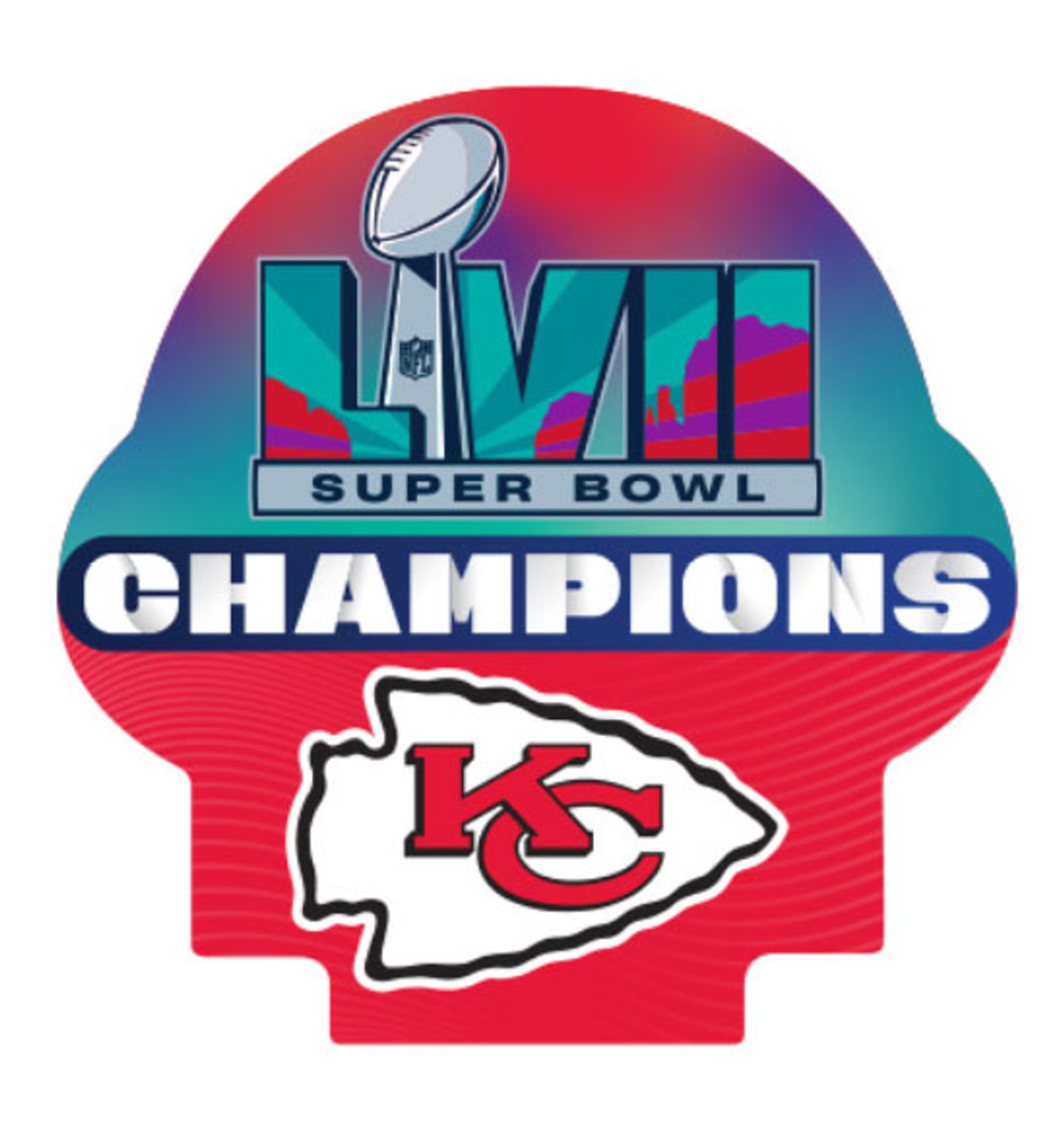 Super Bowl LVII (57) Logo Pin