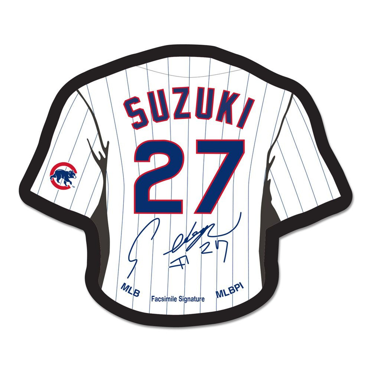 Seiya Suzuki Chicago Cubs Jersey Signature Pin