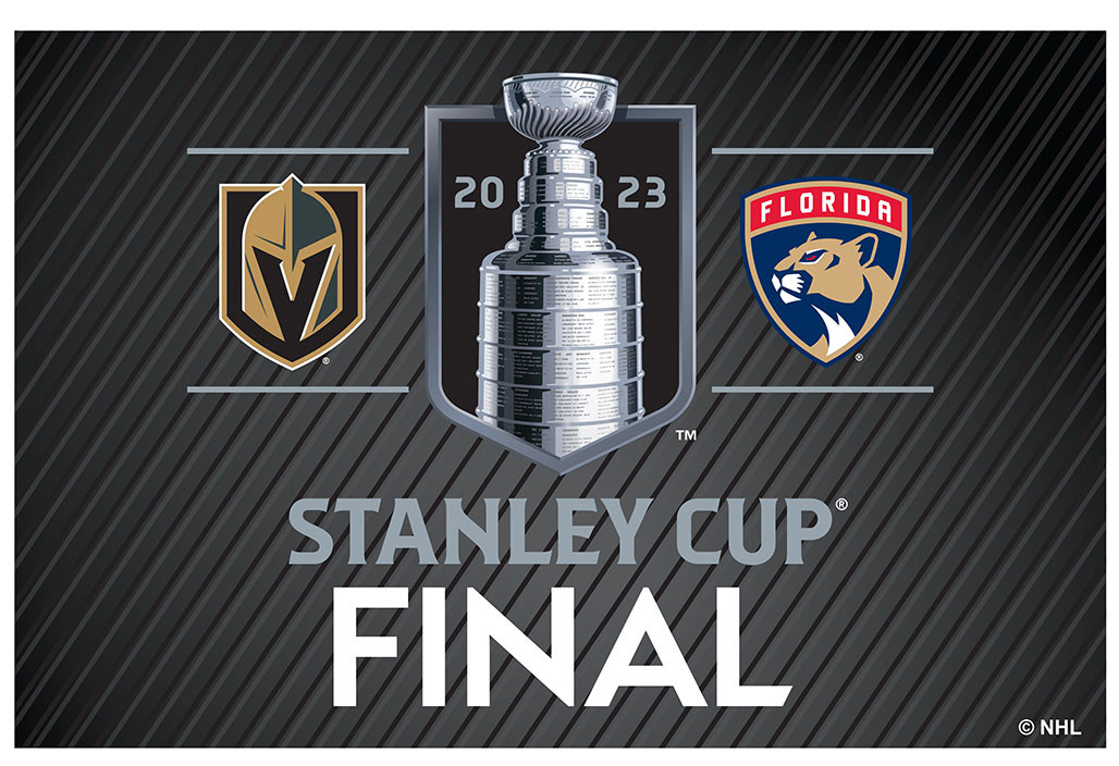 2023 Stanley Cup Finals Knights vs. Panthers MAGNET - 3" x 2"