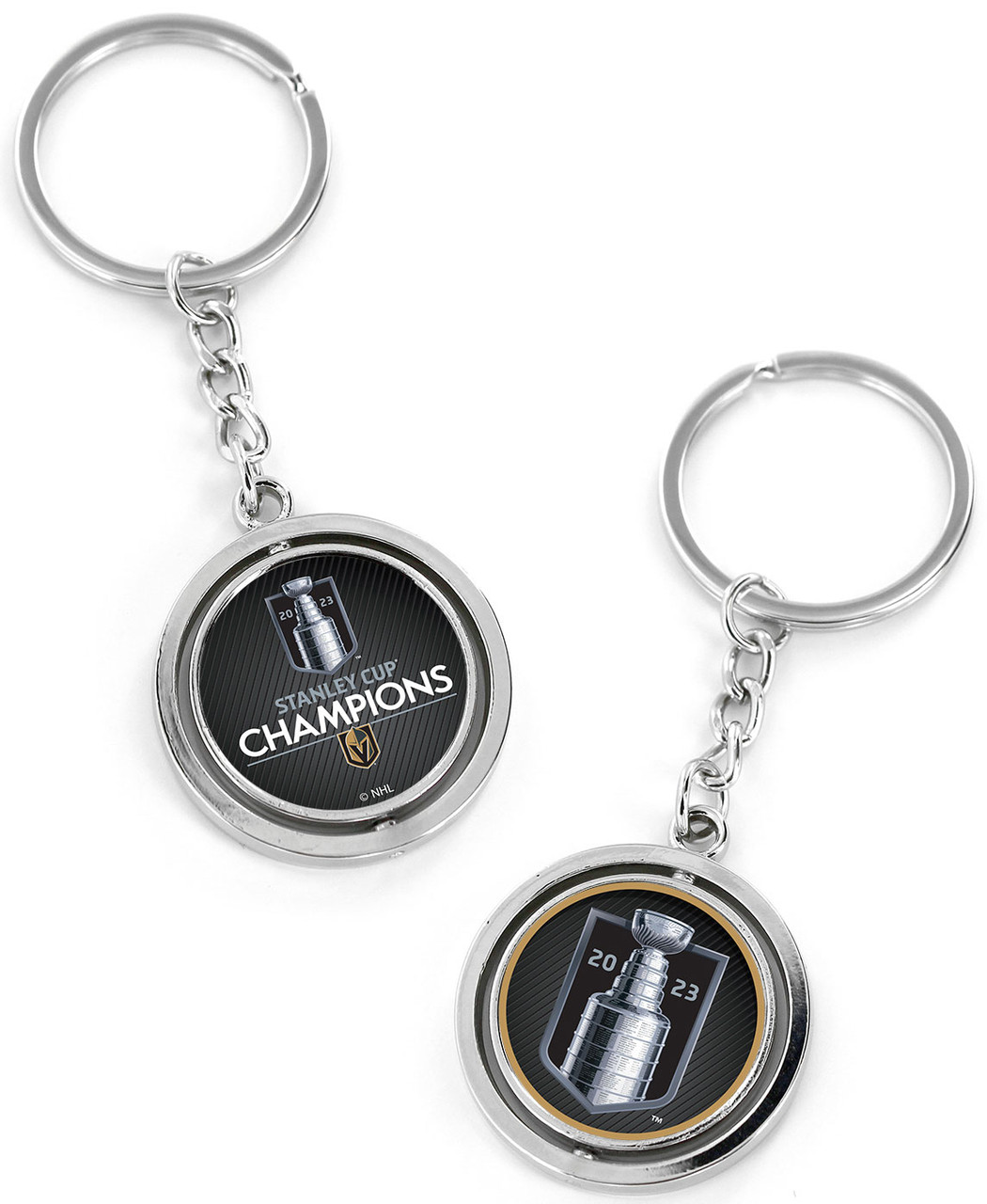 2023 Stanley Cup Finals Knights vs. Panthers Double Sided Key Chain