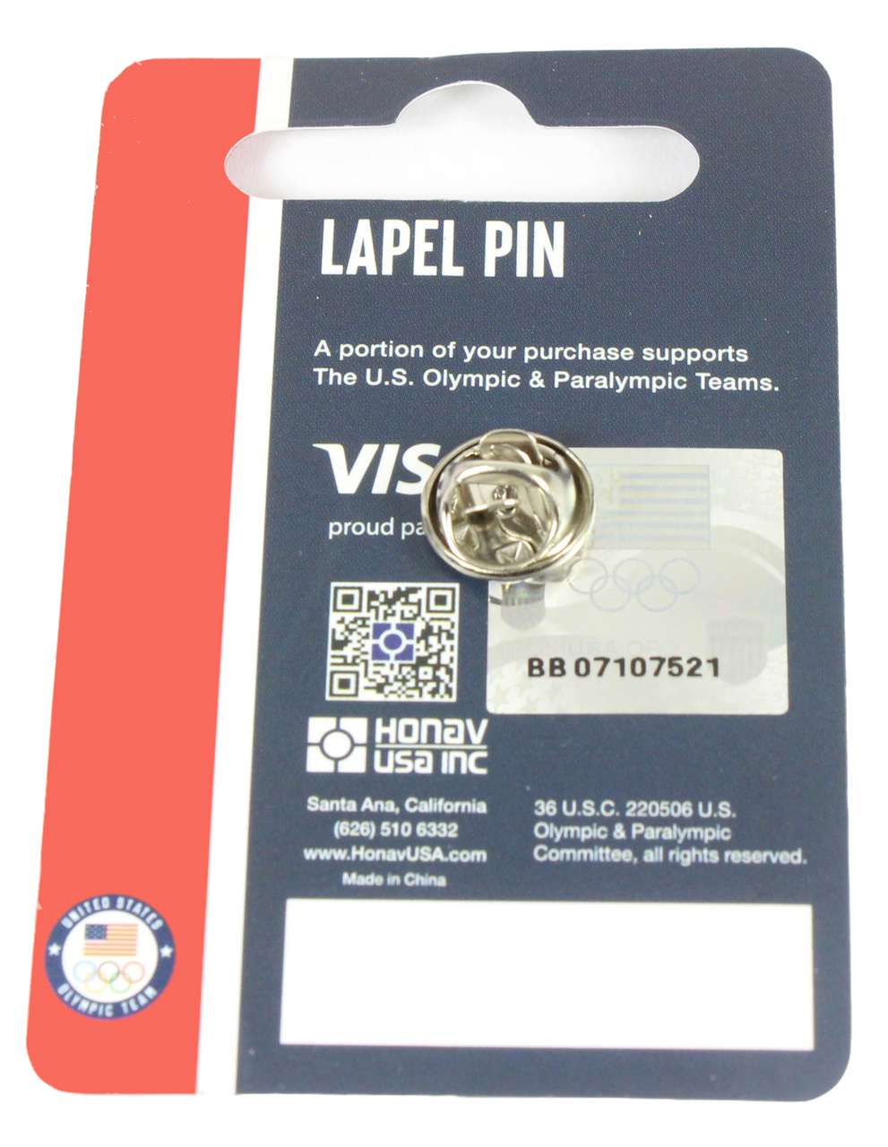 Pin's Para 2024 - Coq blason bleu marine