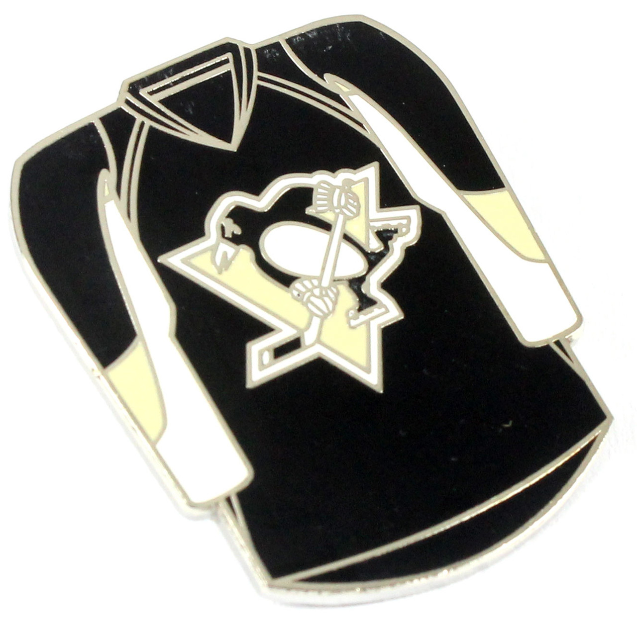 Pittsburgh Penguins NHL Hockey Team Jersey Lapel Pin