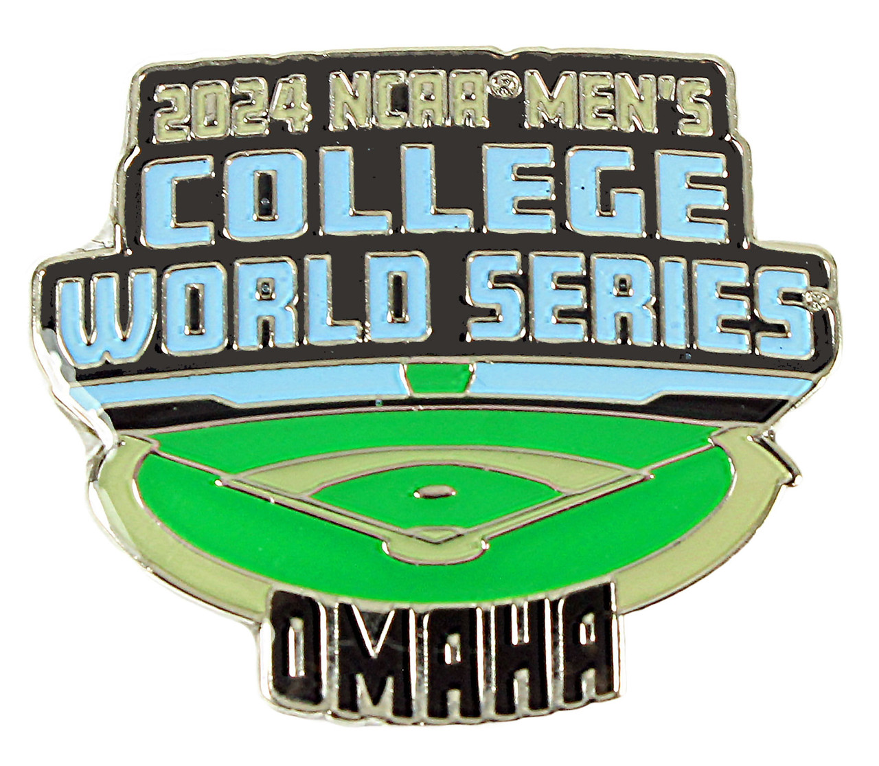 2024 Men's College World Series Field Pin